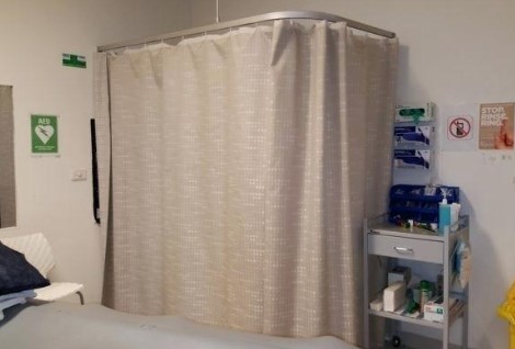 cortinas para hospitales